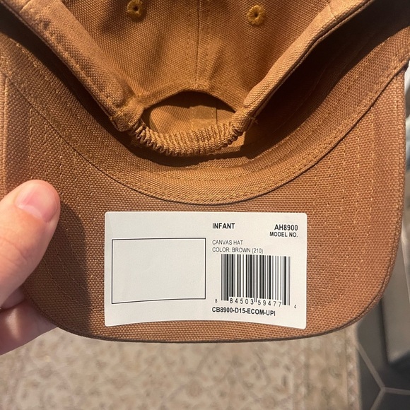 Carhartt Infant Hat Brown - Picture 2 of 2